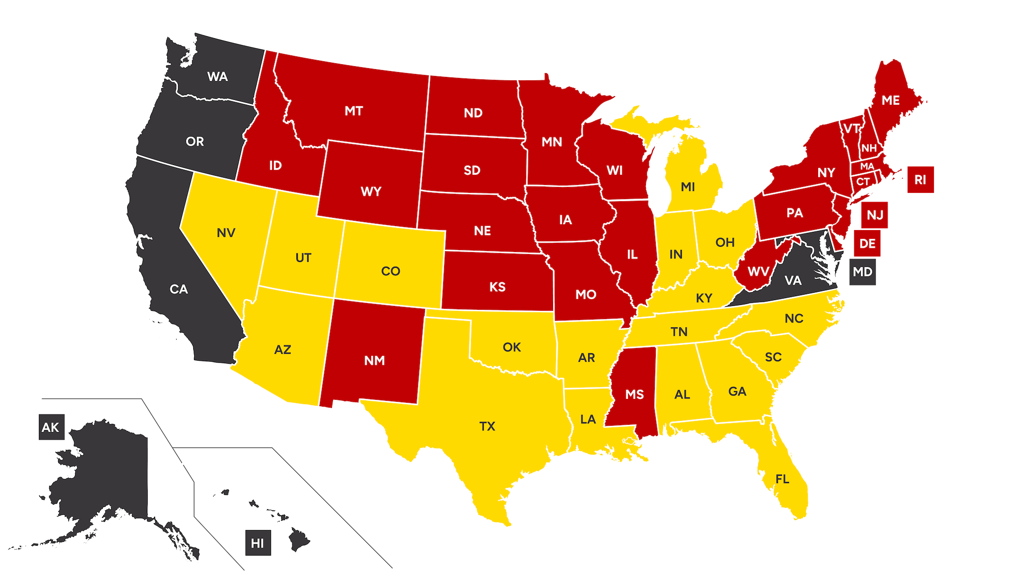 graphic of the hungry howie’s territory map graphic of the hungry howie's territory map